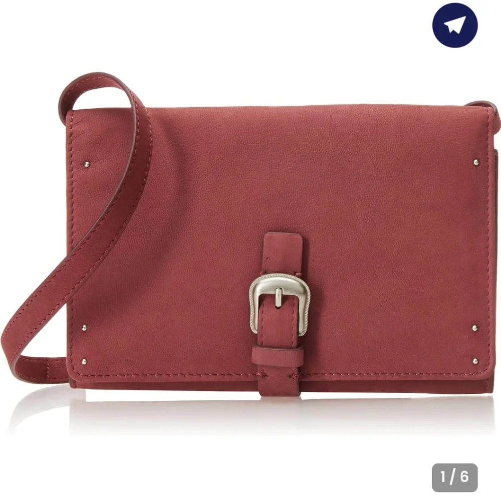 Luck Brand Women's‎ LYSA Convertible crossbody Deco Rose bag.